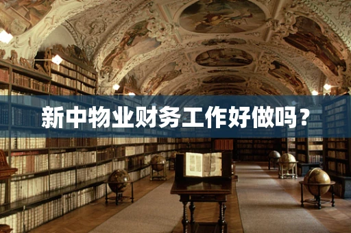 新中物业财务工作好做吗？