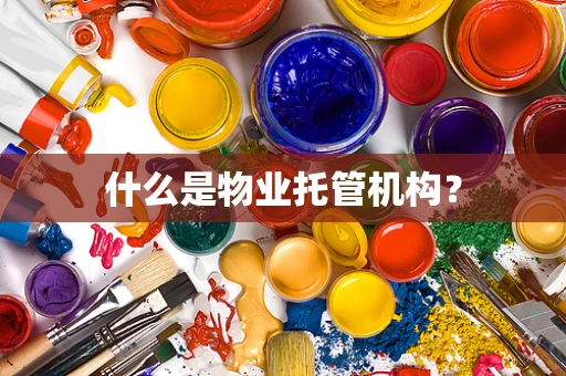 什么是物业托管机构？