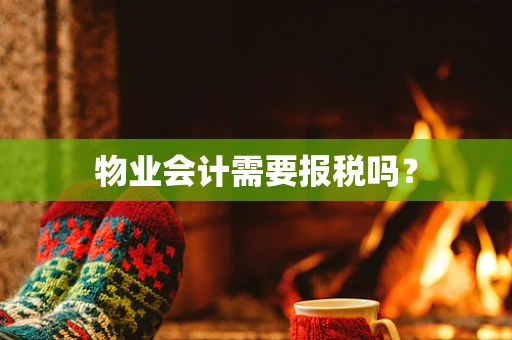 物业会计需要报税吗？