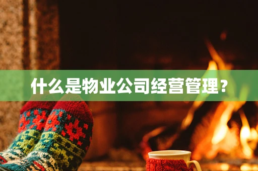 什么是物业公司经营管理？