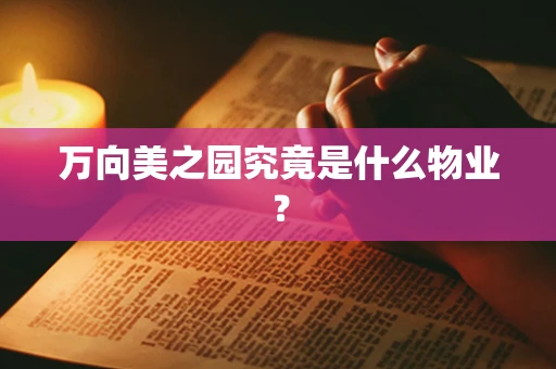 万向美之园究竟是什么物业？