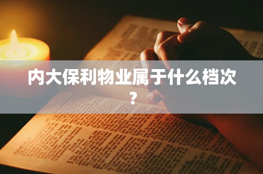 内大保利物业属于什么档次？