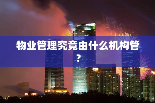 物业管理究竟由什么机构管？