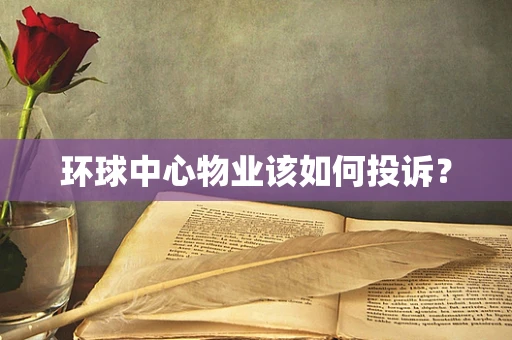 环球中心物业该如何投诉？