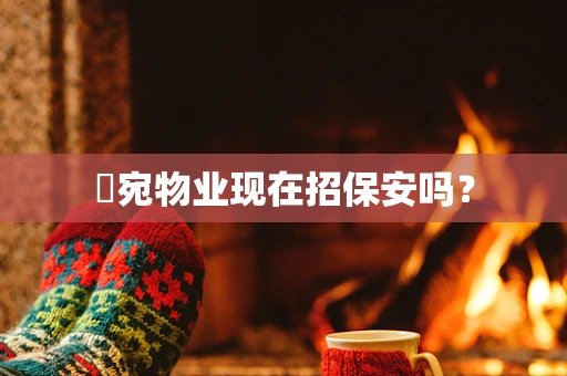 璟宛物业现在招保安吗？