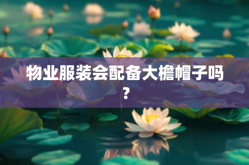 物业服装会配备大檐帽子吗？