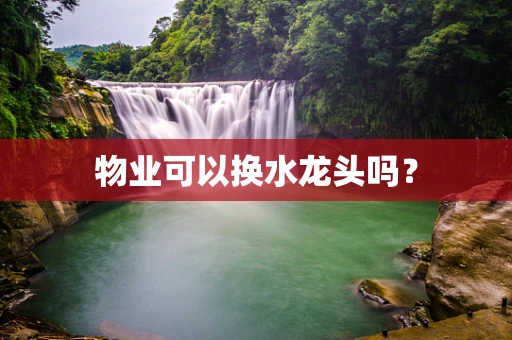 物业可以换水龙头吗？