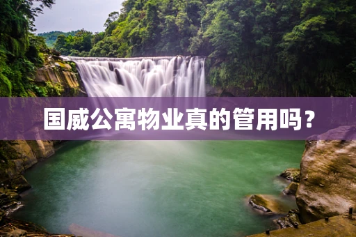 国威公寓物业真的管用吗？