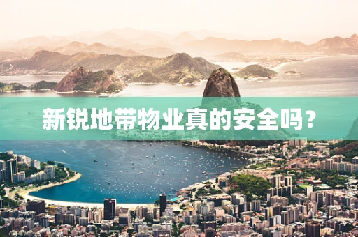 新锐地带物业真的安全吗？
