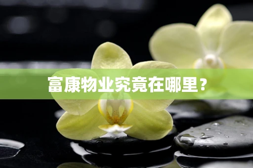 富康物业究竟在哪里？