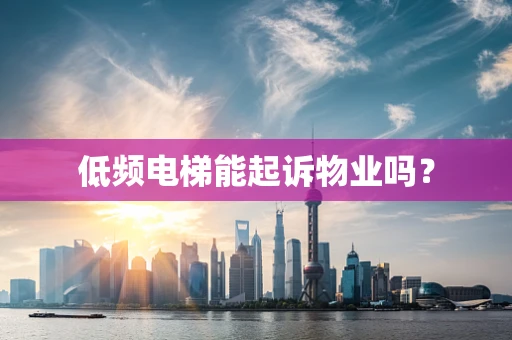 低频电梯能起诉物业吗? 低频电梯能起诉物业吗?
